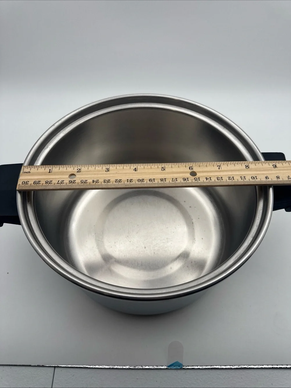 Saladmaster 18-8 Tri-Clad Stainless Steel Mini Stockpot 4 Qt Vapo-Lid USA